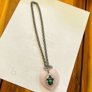 Tarina Tarantino Chibi wizard of oz heart toggle necklace